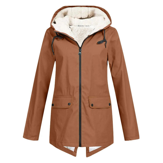 Veste d'hiver longue femme | Imperméable