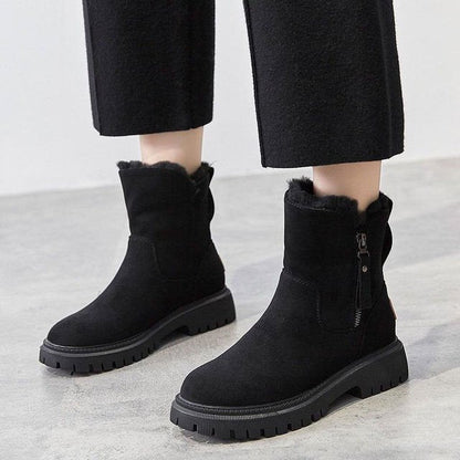 Bottes d'hiver confortables pour femmes | Doublées