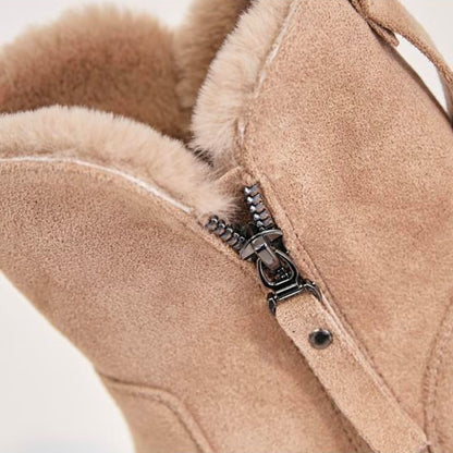 Bottes d'hiver confortables pour femmes | Doublées