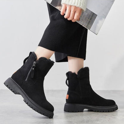 Bottes d'hiver confortables pour femmes | Doublées
