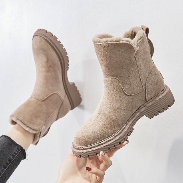 Bottes d'hiver confortables pour femmes | Doublées