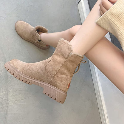Bottes d'hiver confortables pour femmes | Doublées