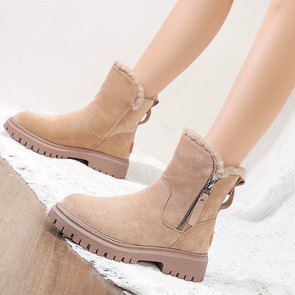 Bottes d'hiver confortables pour femmes | Doublées