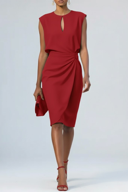 Robe cocktail fourreau femme | midi