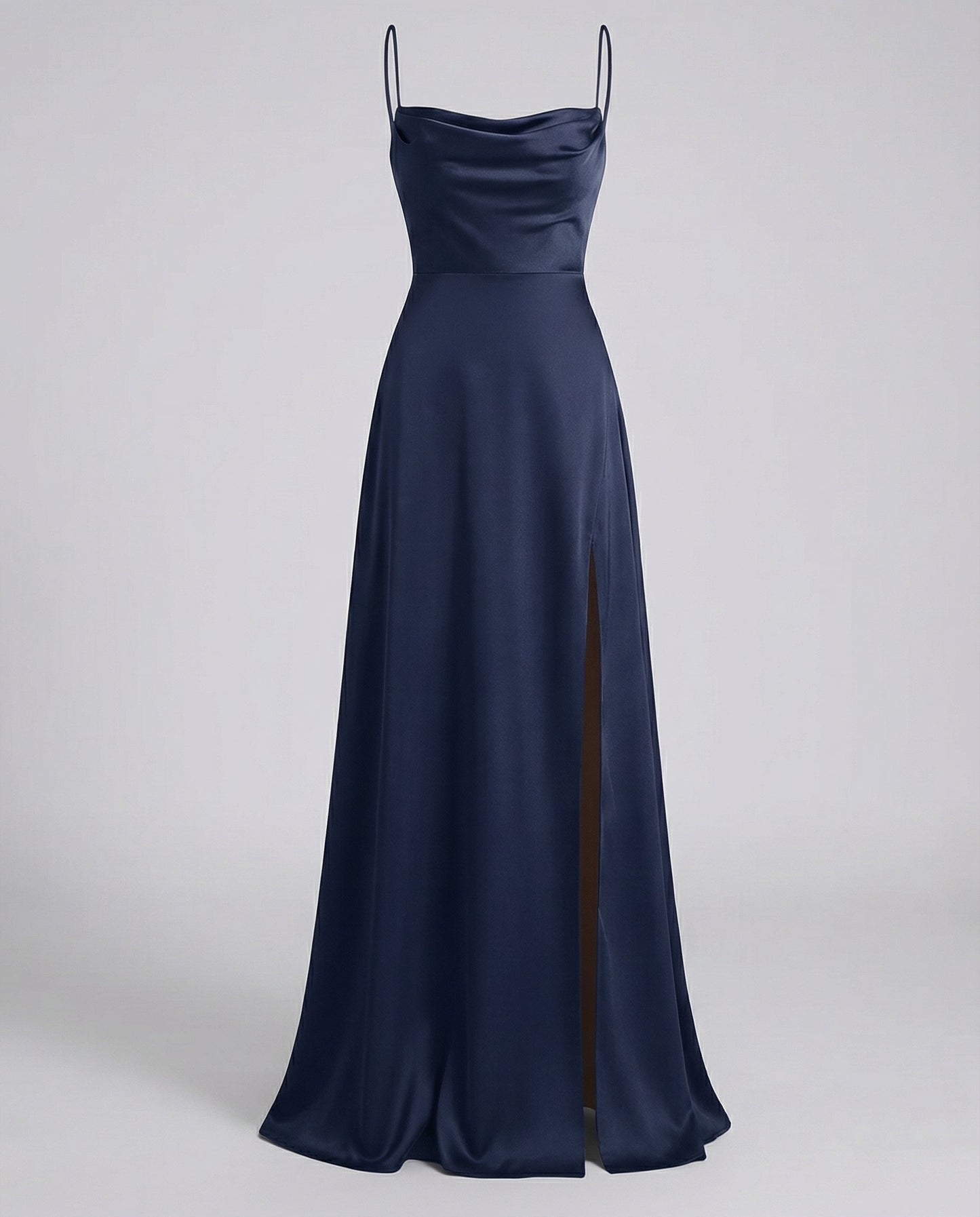 Robe de soirée femme à fente haute | maxi