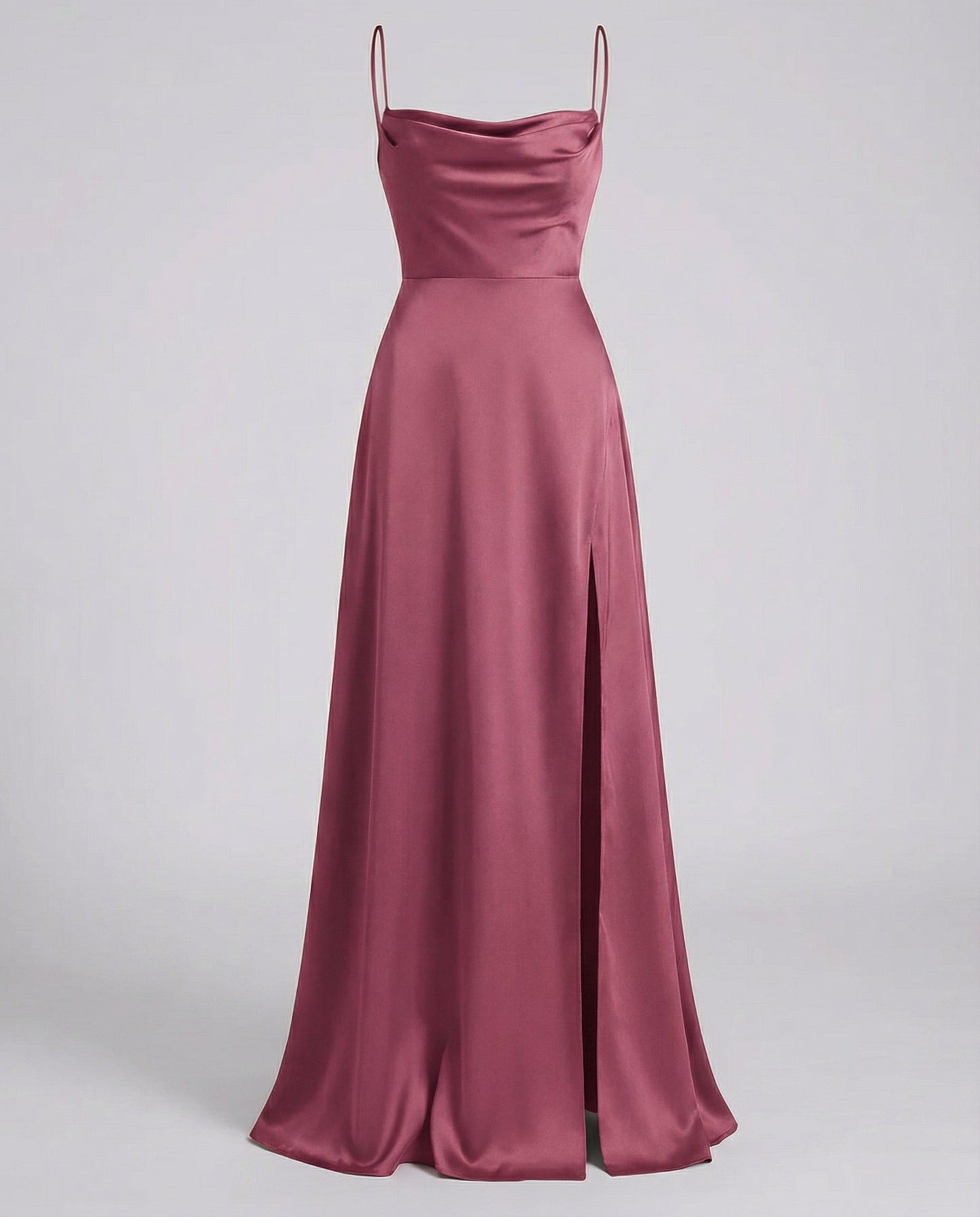 Robe de soirée femme à fente haute | maxi