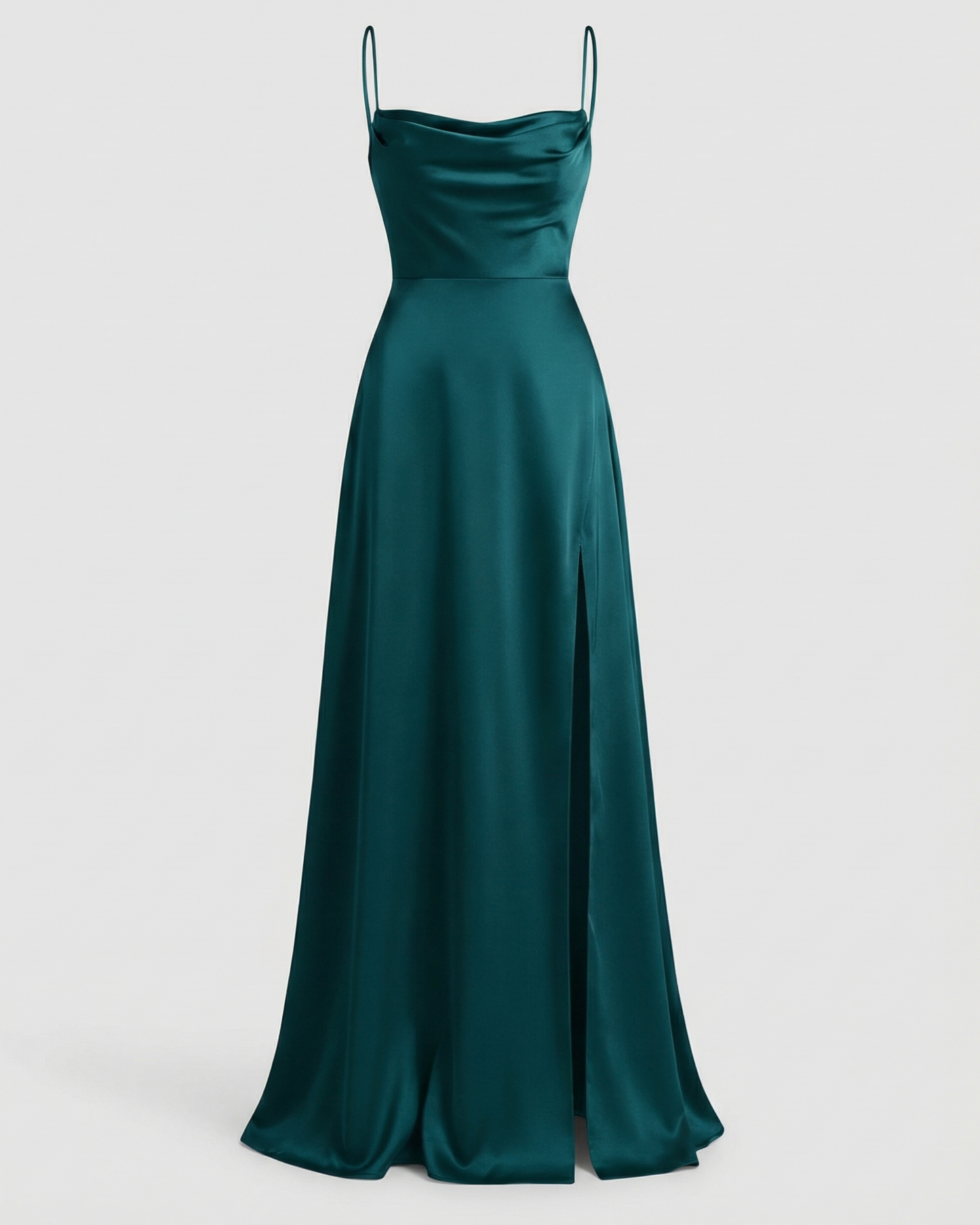 Robe de soirée femme à fente haute | maxi