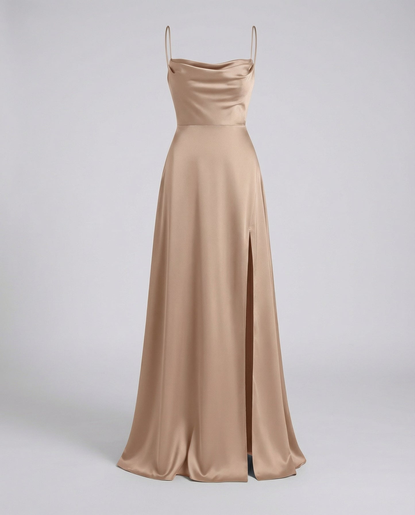Robe de soirée femme à fente haute | maxi