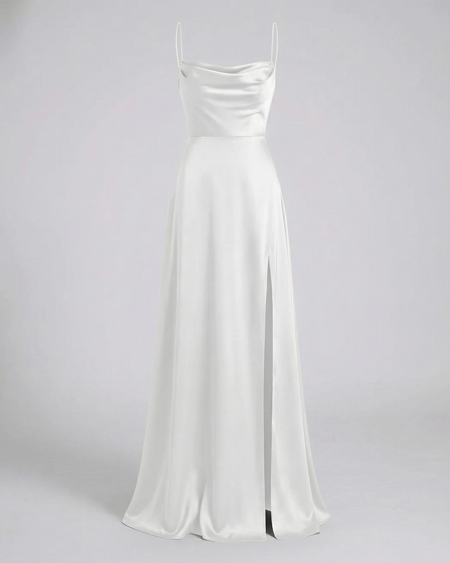 Robe de soirée femme à fente haute | maxi