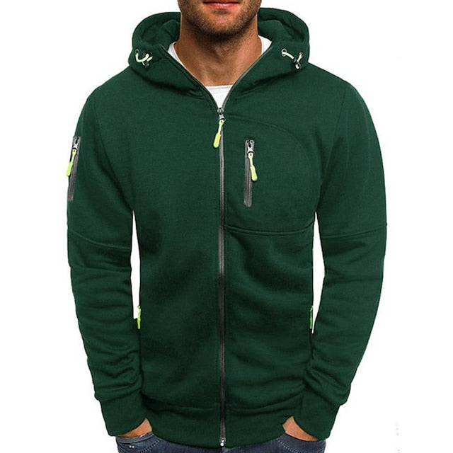 Herren Übergangs Winterjacke | Reißverschluss