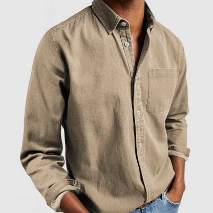 Chemise décontractée homme | Manches longues