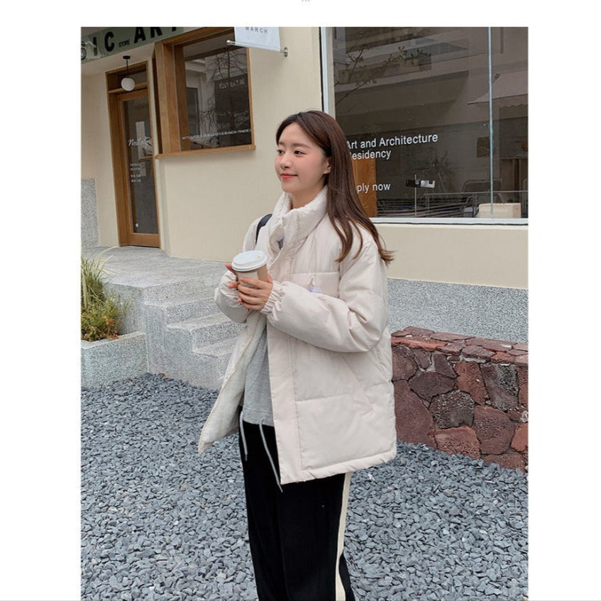 Doudoune réversible manteau double face pour femmes – Milena