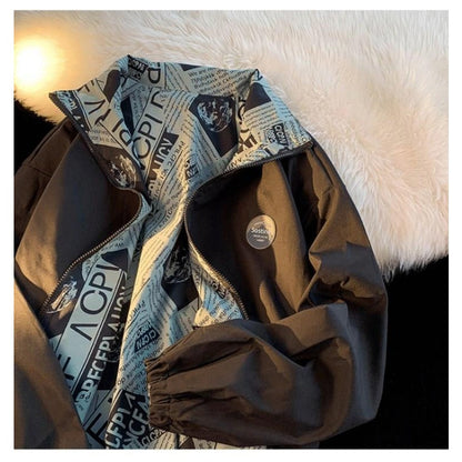 Veste réversible à motif imprimé pour femmes – Lavinia