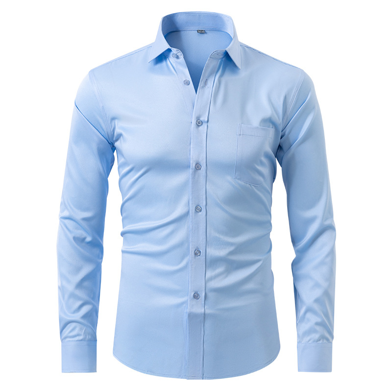 Chemise homme infroissable | Manches longues
