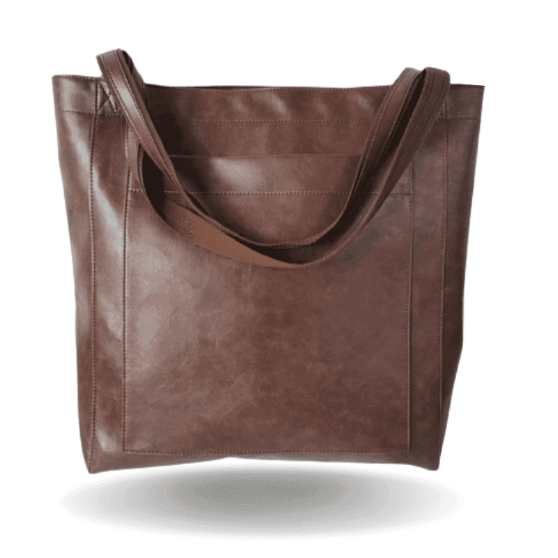 Sac à épaule shopper femme | avec poche extérieure