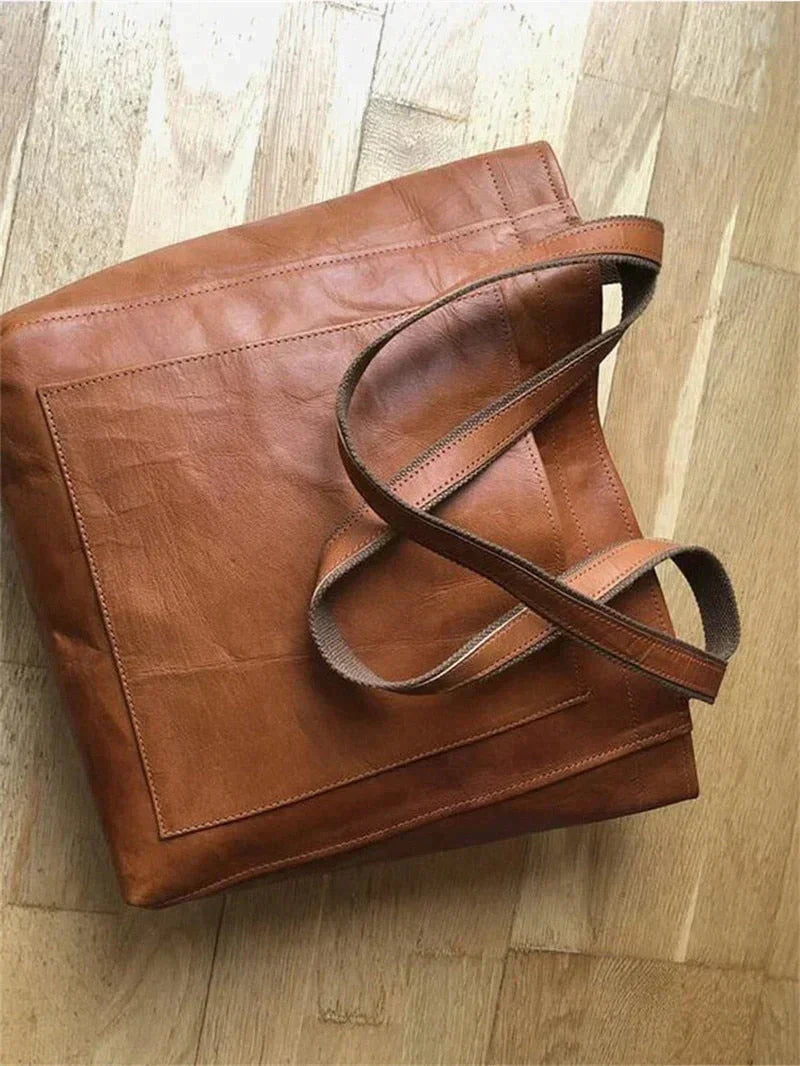 Sac à épaule shopper femme | avec poche extérieure