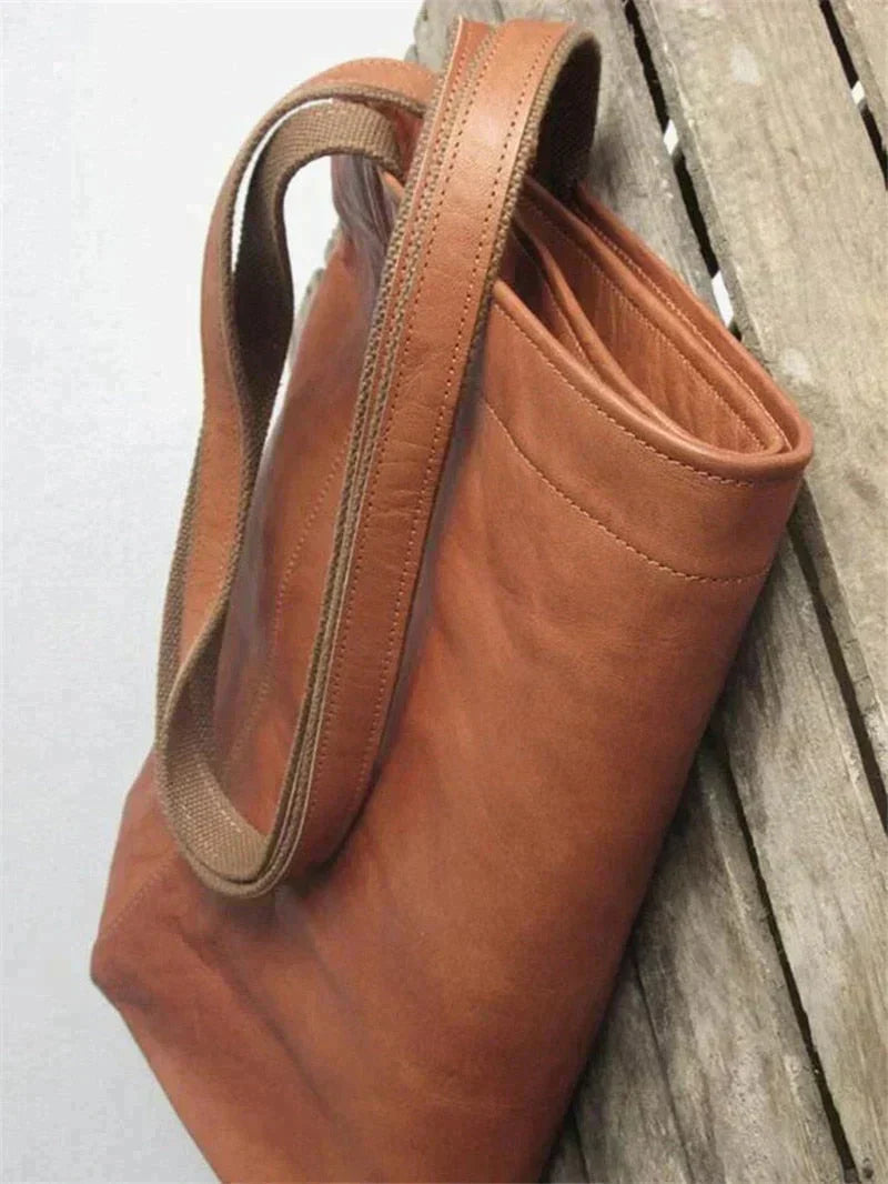 Sac à épaule shopper femme | avec poche extérieure