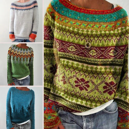 Femme Pull en grosse maille | Hiver