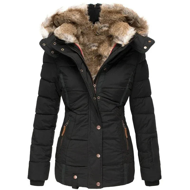 Doudoune longue chaude femme | Polaire