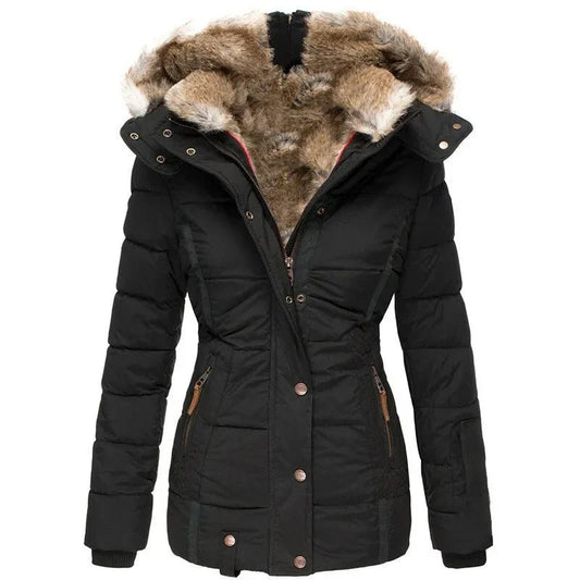 Doudoune longue chaude femme | Polaire