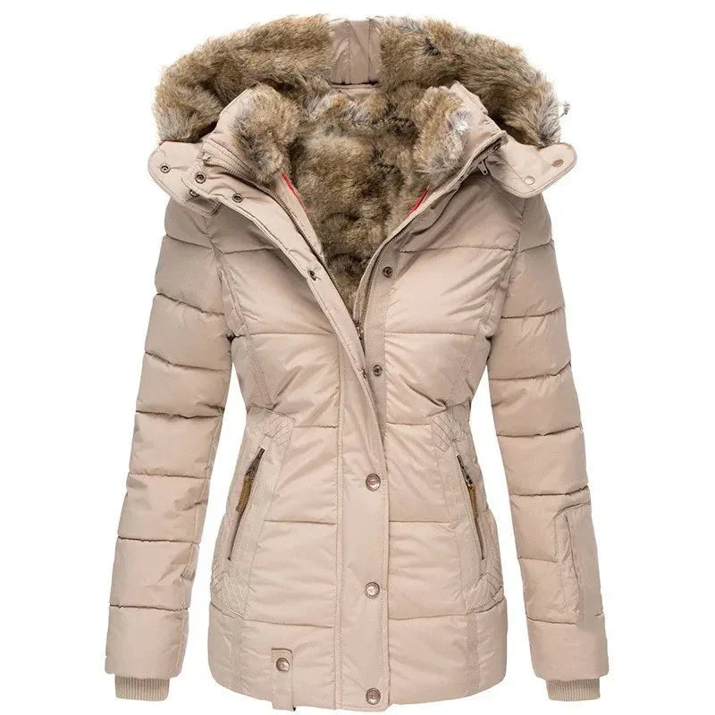 Doudoune longue chaude femme | Polaire