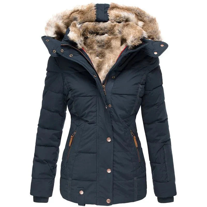 Doudoune longue chaude femme | Polaire