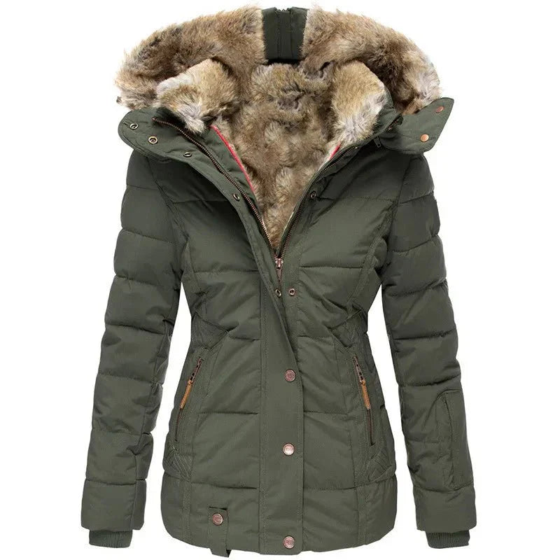 Doudoune longue chaude femme | Polaire