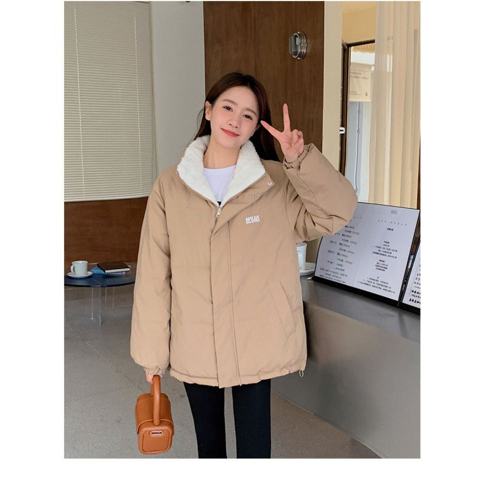 Doudoune réversible manteau double face pour femmes – Milena