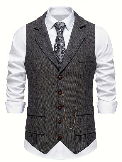 Gilet classique pour homme | Court
