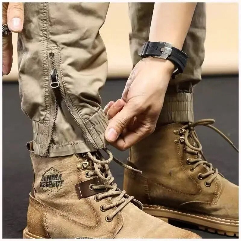 Pantalon cargo durable et long pour homme