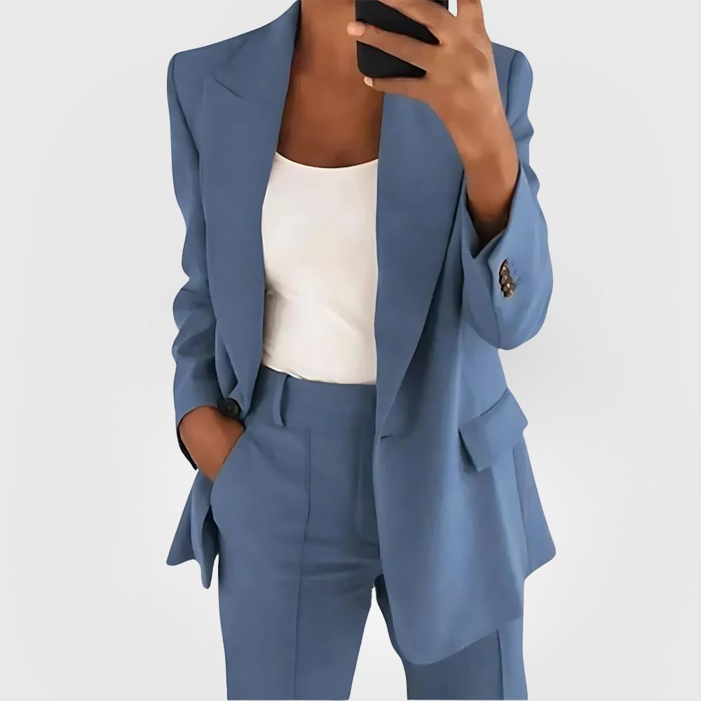 Costume élégant pour femme | Pantalon et blazer