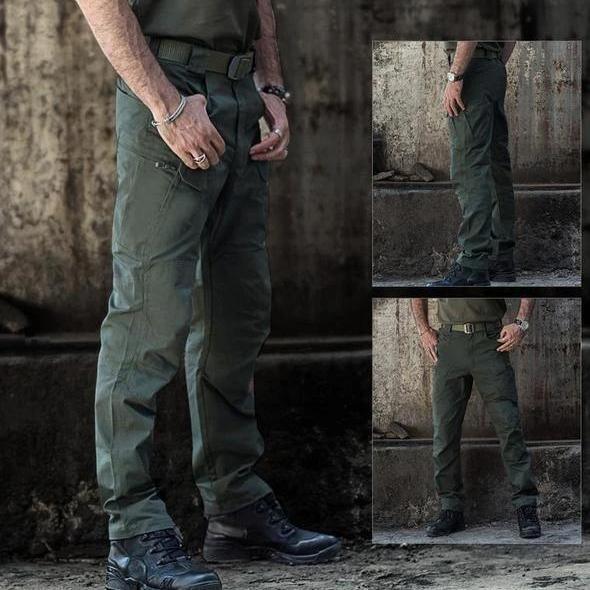 Pantalon cargo extensible homme | Long
