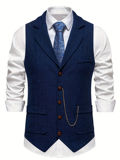 Gilet classique pour homme | Court