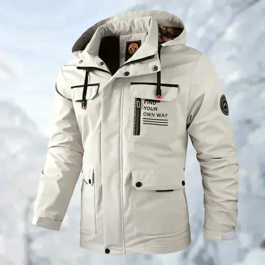 Veste d'hiver imperméable pour homme | Plein air