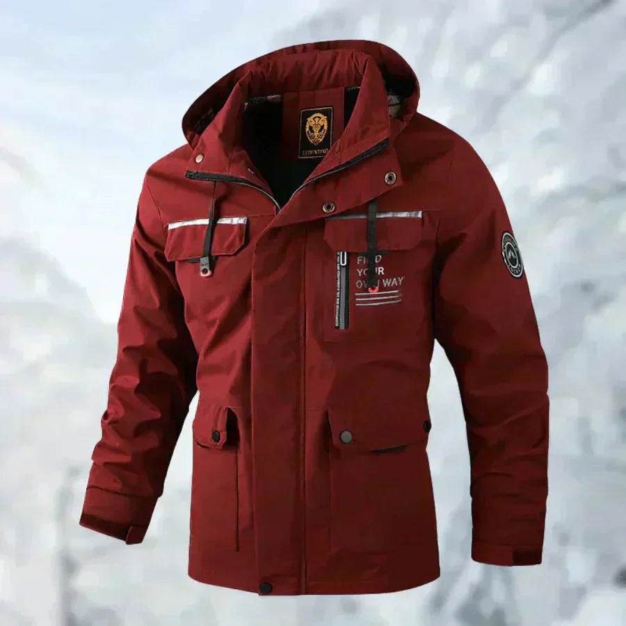 Veste d'hiver imperméable pour homme | Plein air