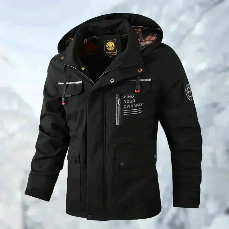 Veste d'hiver imperméable pour homme | Plein air