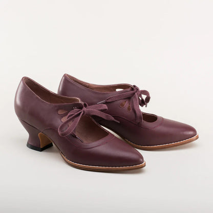 Escarpins vintage pour femmes | À lacets