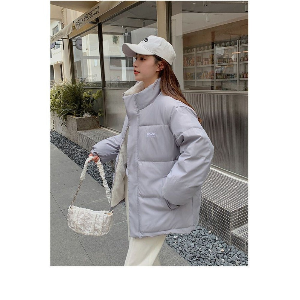 Doudoune réversible manteau double face pour femmes – Milena
