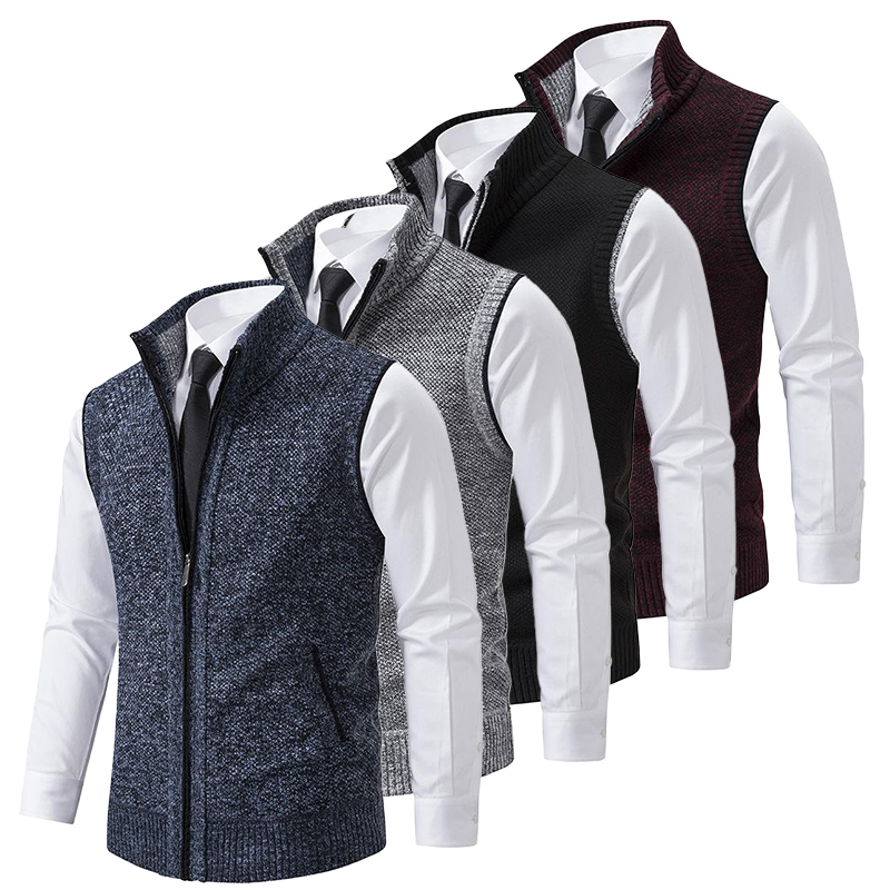 Gilet court pour homme | Fermeture éclair