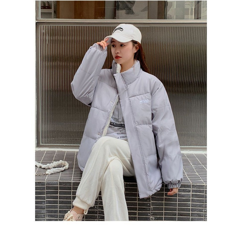 Doudoune réversible manteau double face pour femmes – Milena