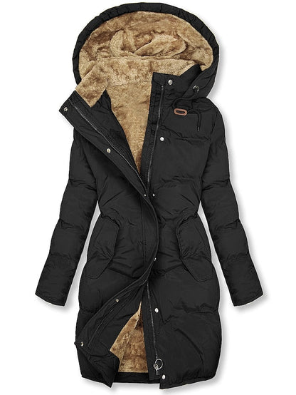 Giacca invernale lunga da donna | Calda