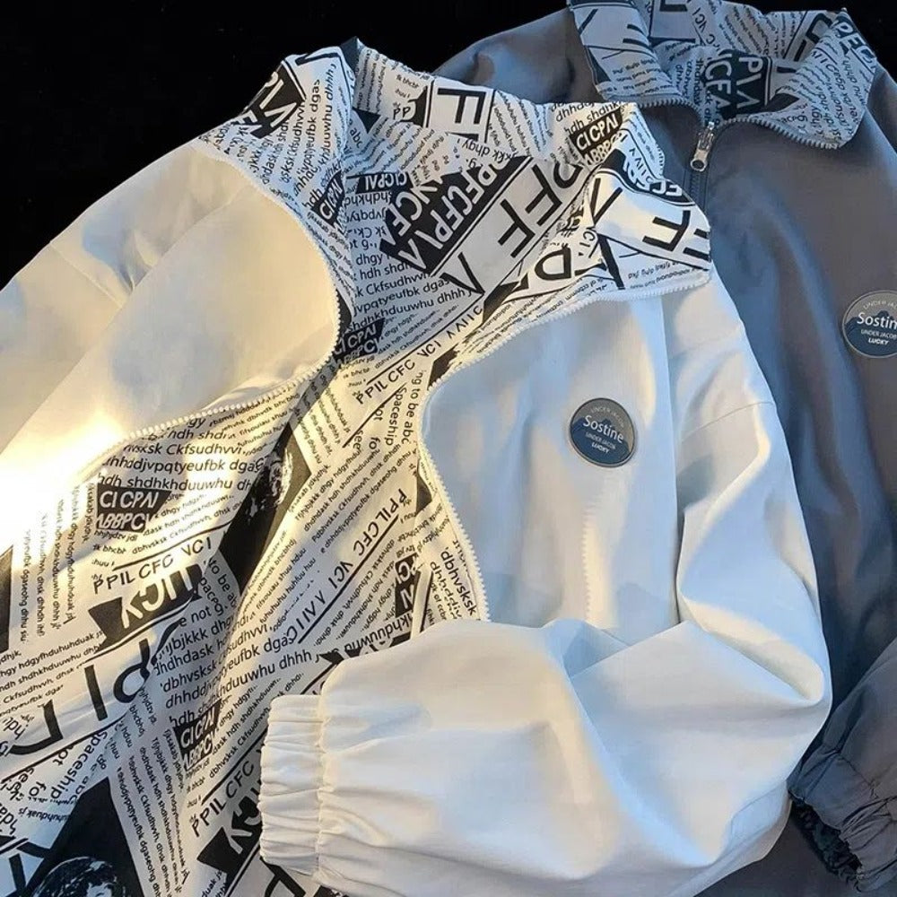 Veste réversible à motif imprimé pour femmes – Lavinia