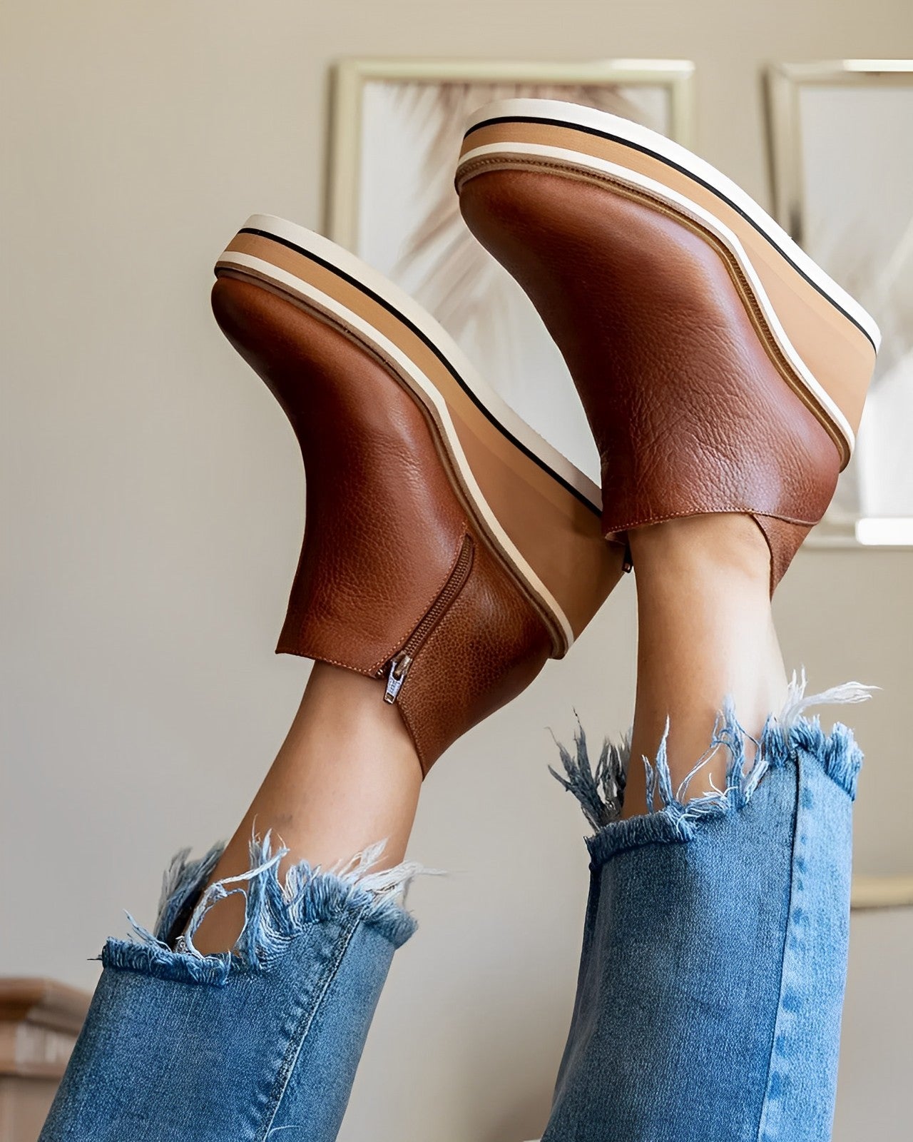 Stivali da donna alla moda in look trendy - Sarah