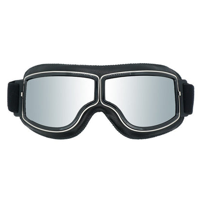 Lunettes de moto vintage polarisées pour homme