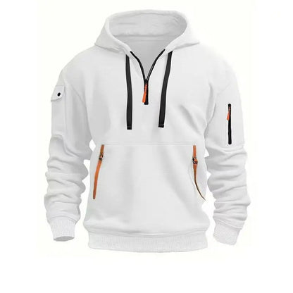 Sweat à capuche zippé homme | Avec capuche