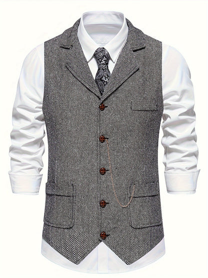 Gilet classique pour homme | Court