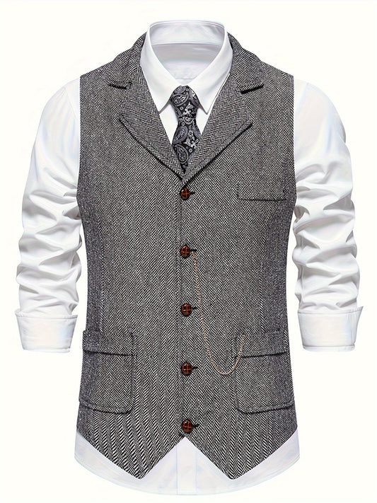 Gilet classique pour homme | Court