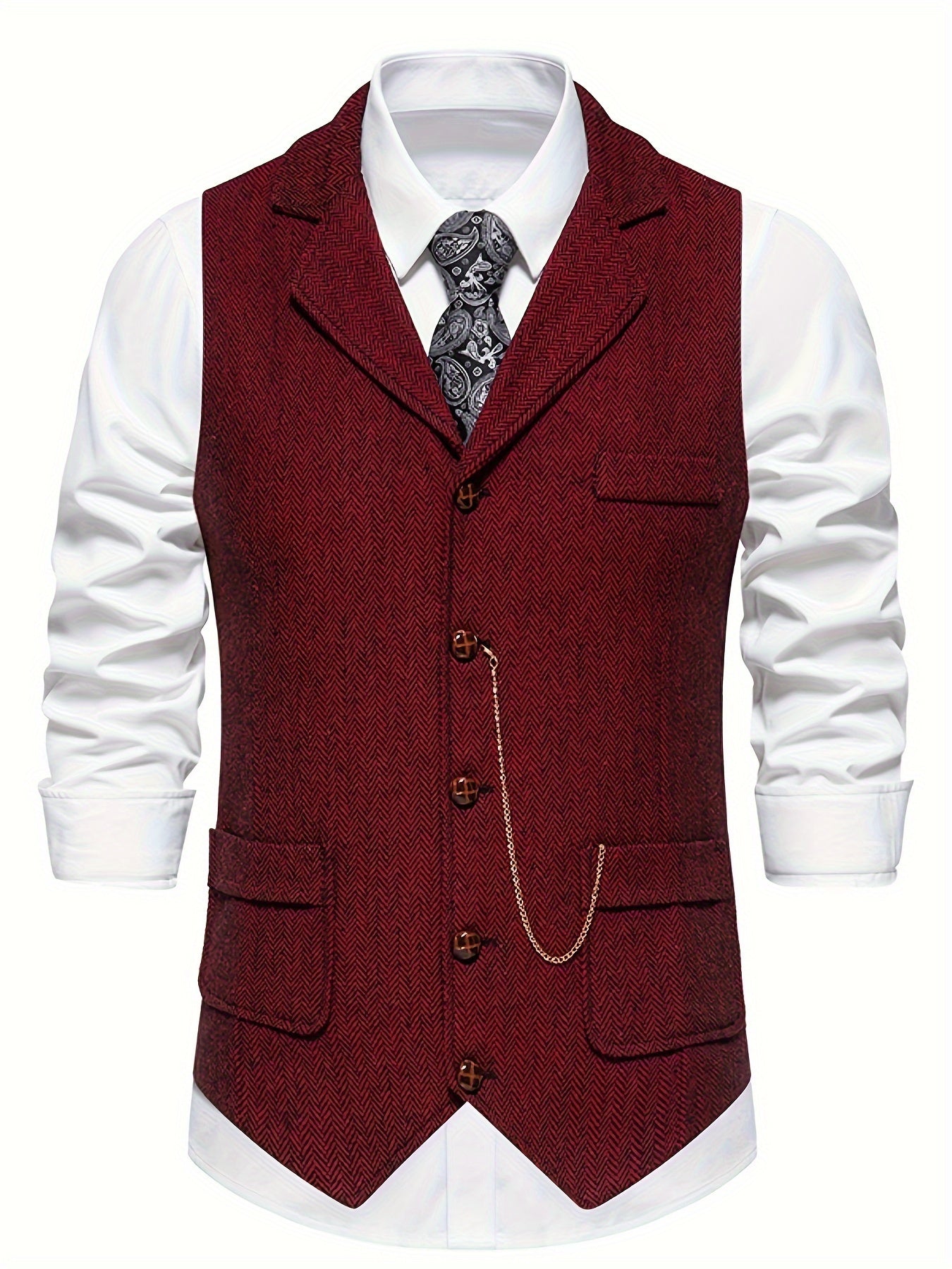 Gilet classique pour homme | Court