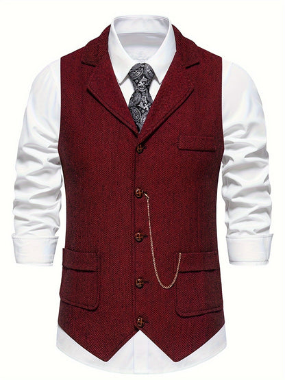 Gilet classique pour homme | Court