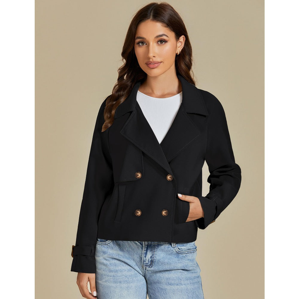 Veste courte femme à double boutonnage – Giovanna